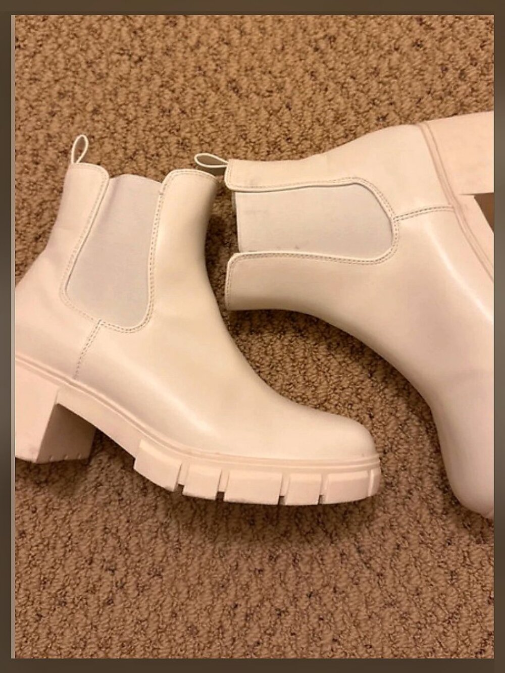 White boots